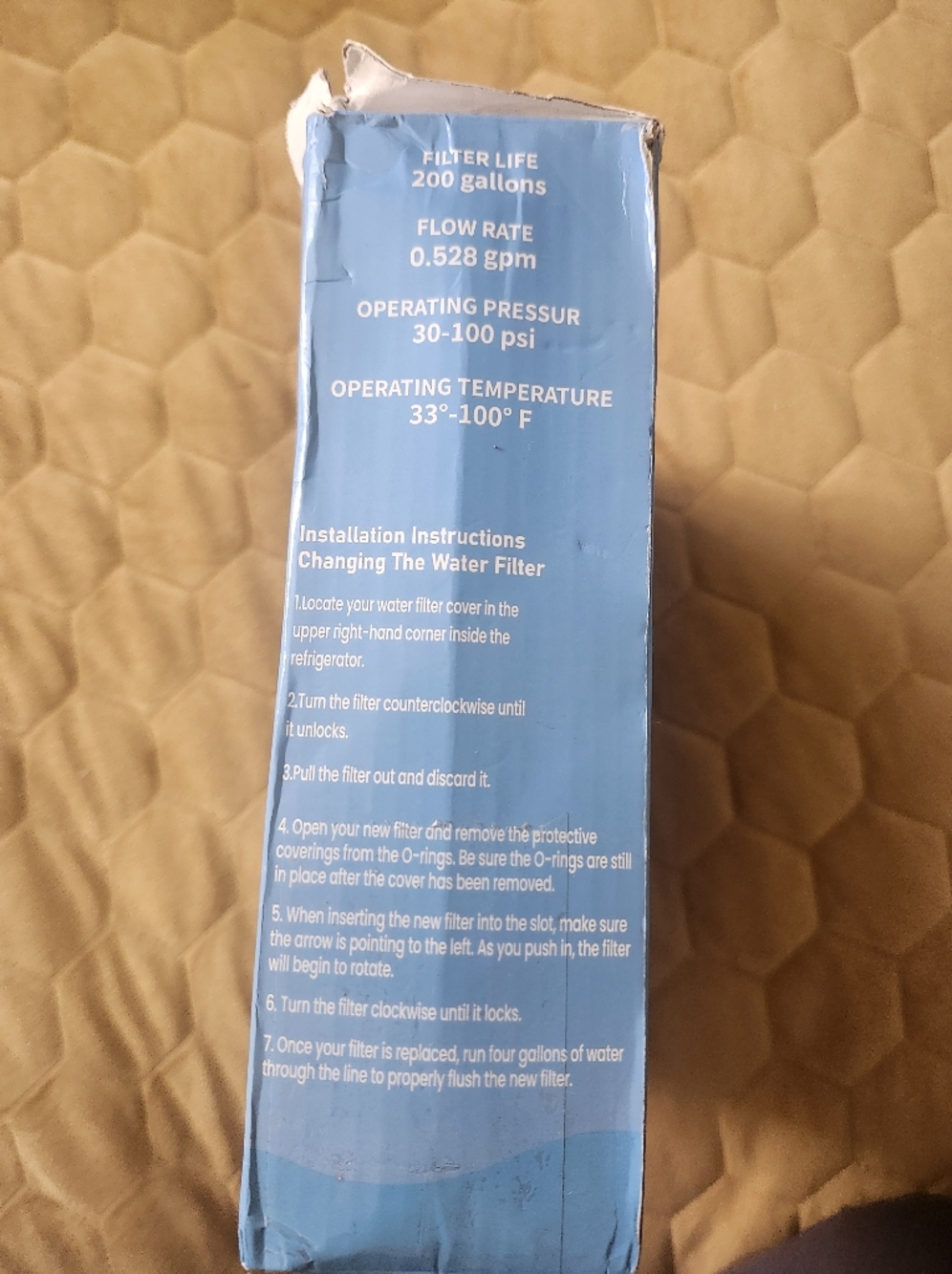 Replacement Filter A - Blue - Picture 3 of 10